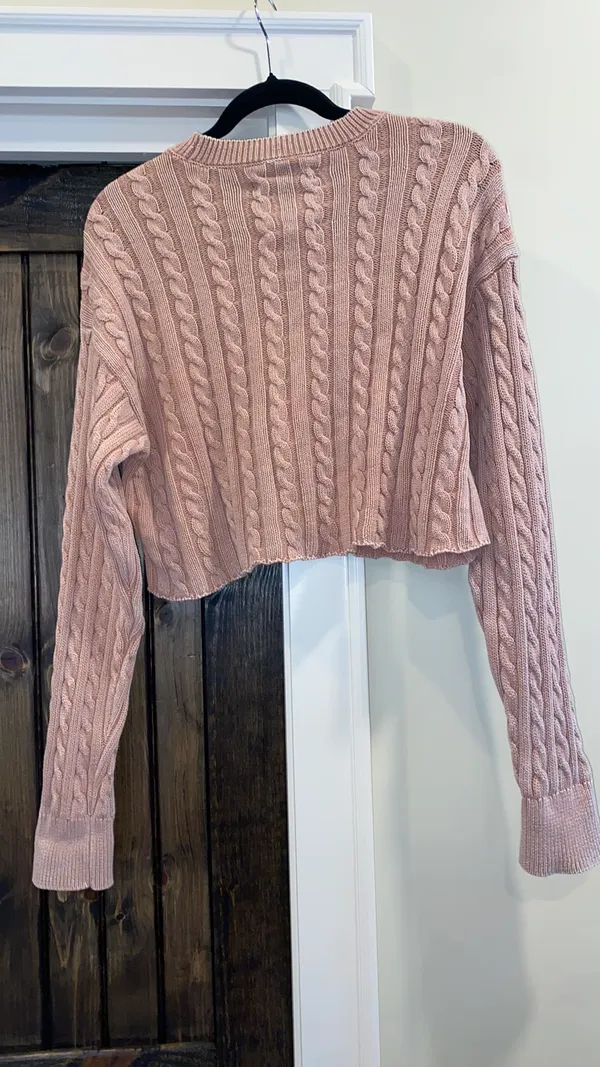 Aerie Cropped Sweater - Image 2