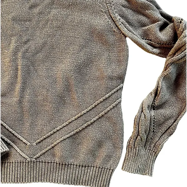Manoukian Sweater Women’s Small Quiet Luxury Scandinavian Style Soft Minimalist - Image 3