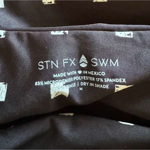 Stone Fox Swim Shanti‎ High Cut One Piece Swimsuit Sz Medium NEW - Image 6