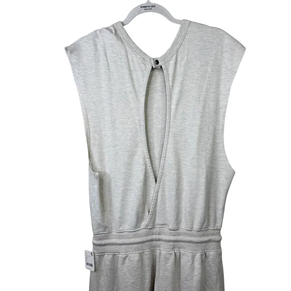 NEW Free People Movement Oatmeal Heather Throw and Go Onesie Jumpsuit XS - Image 9
