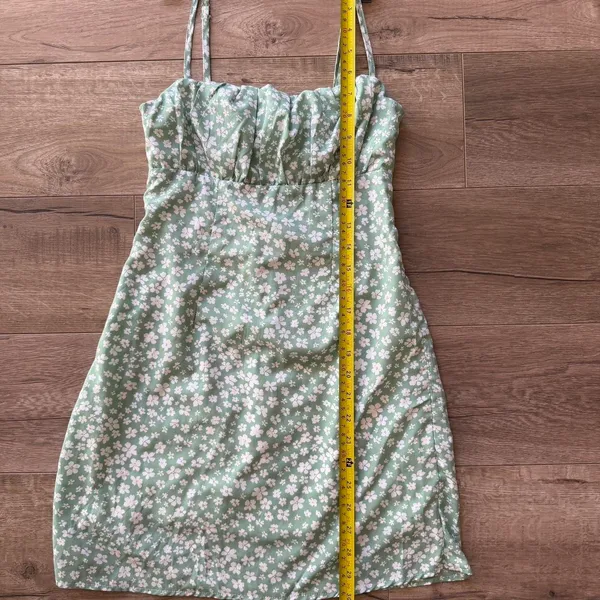 Princess Polly Green floral mini dress with adjustable straps - Image 3