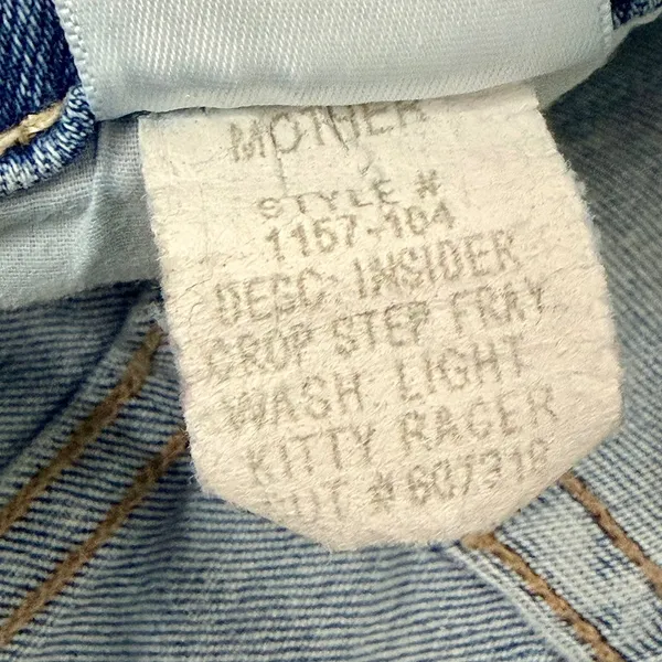 MOTHER The Insider Crop Step Fray Jeans Women 30 Light Kitty Rager Side Stripe - Image 10