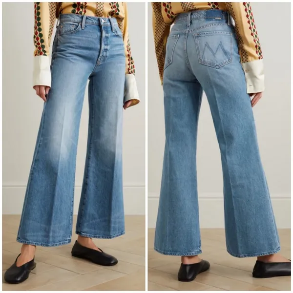 💕MOTHER SUPERIOR💕 The Tomcat Roller Jeans ~ Pretty Is As Pretty Does 30 NWOT - Image 8