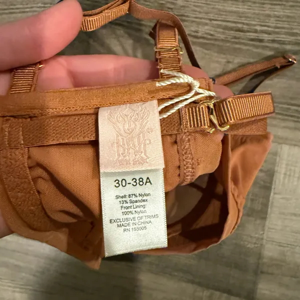 Free People We are HAH Wired Bra in Brown Sugar - Image 6