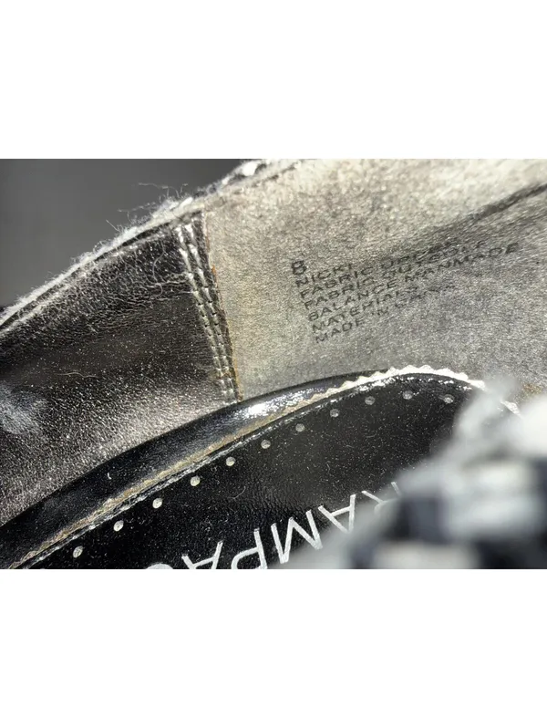 Rampage Black and White Tweed Pointed Toe Heels - Image 5