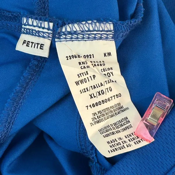 Cherokee Revolution Scrub Joggers Royal Blue XLP‎ - Image 6