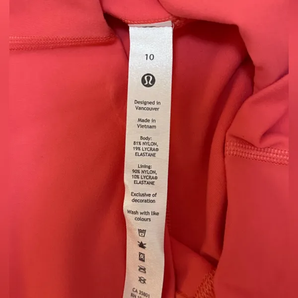 Lululemon NWT Align HR 25” Leggings Pink Lychee Size 10 High Rise Nulu - Image 8