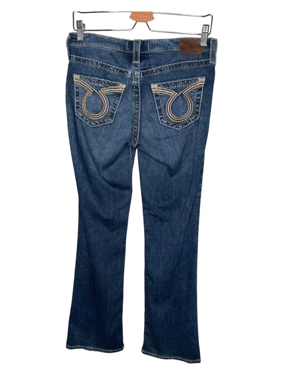 Big Star Maddie Embroidered back pocket Bootcut Jeans Womens Size 26R - Image 2