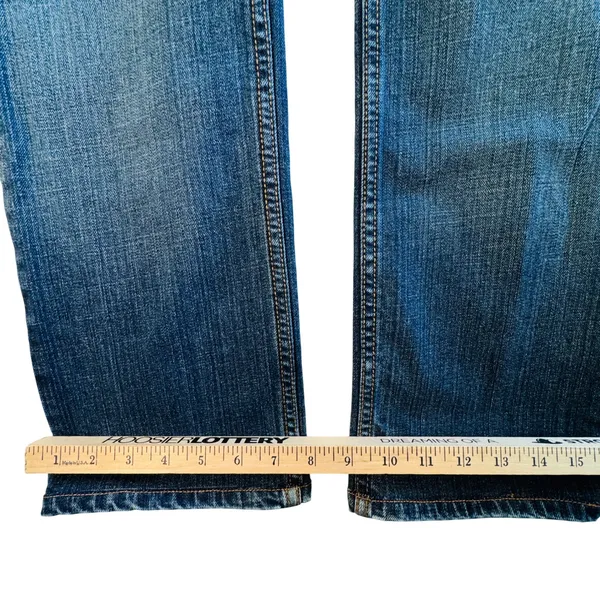 Cabi Slim Jean 622 Womens Size 8 Medium Wash Straight Leg‎ Denim Blue Jeans - Image 8