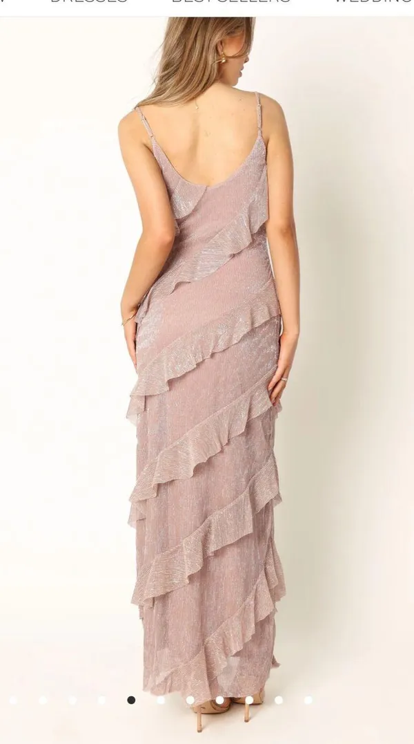 Petal & Pup Maxi Ruffle Dress - Image 5