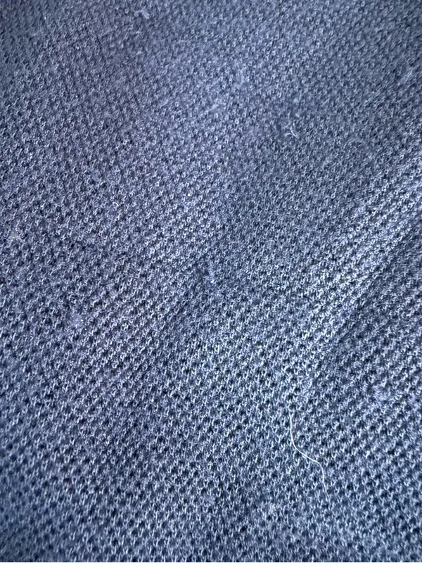 SPANX AirEssentials Sweatsuit Large Navy Full Zip Jacket Flare Pants Set - Image 6