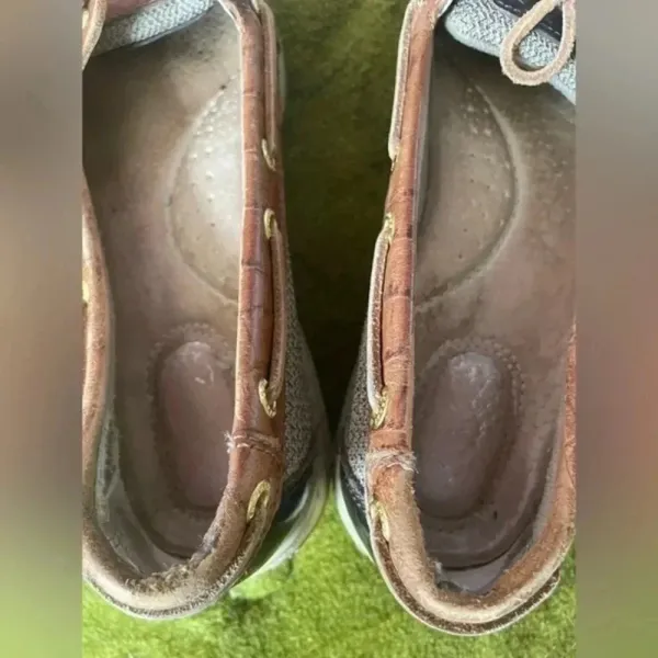 Leather Sperry‎ Top Sider Boat Shoes Loafers Size 7 GUC! - Image 5
