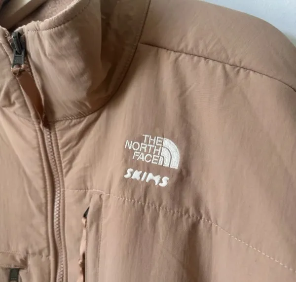 The North Face x Skims 1995 Retro Denali Fleece Jacket- Sienna Size Large - Image 5