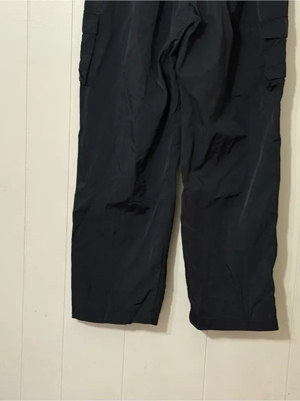 Nike NSW Street Woven Cargo Pants Women’s L Black Parachute Utility Y2K - Image 10