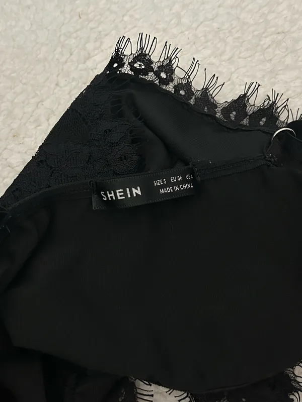 Shein Lace Crop Top - Image 4