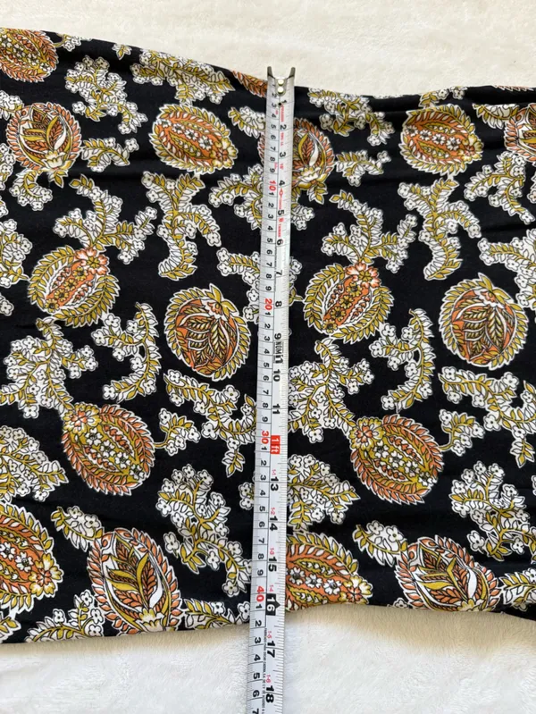 Reformation Floral Paisley Midi Dress High Side Slit Boho Slip Dress Size 8 - Image 12