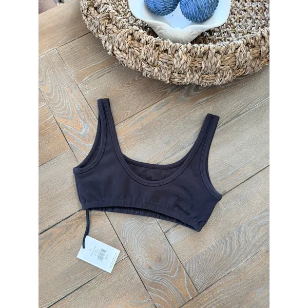 NWT - IVL Collective Jersey Scoop‎ Bra Women Jet Black S - Image 3