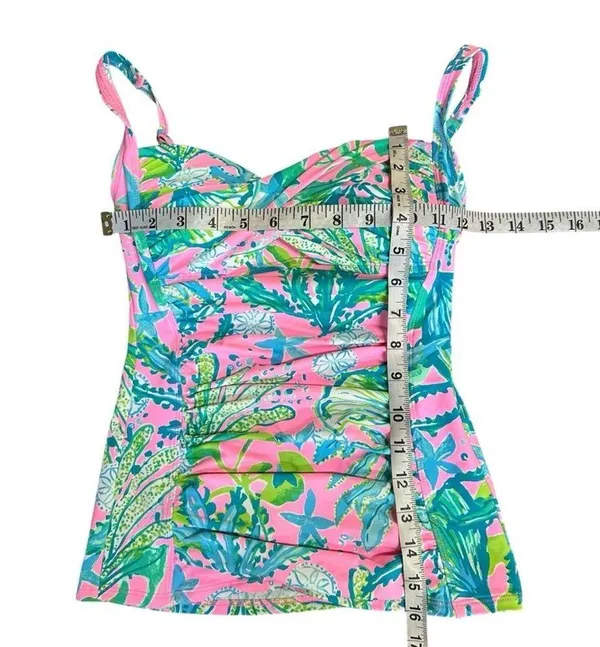 Lilly Pulitzer Mandevilla Baby Hip Nautic Bec Tankini Size 0 - Image 11