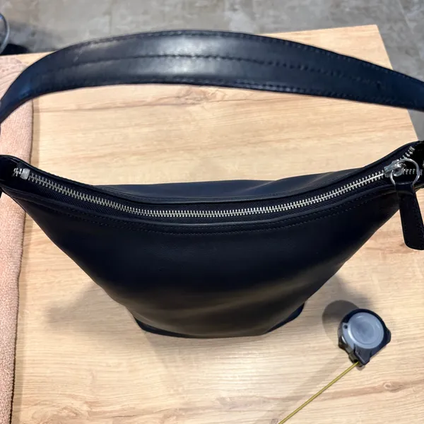 Coach Black‎ Leather Legacy Hobo Shoulder Bag Handbag 9823 Shoulder Bag - Image 4