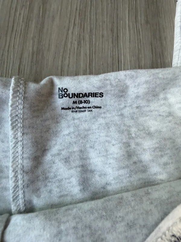 No Boundaries Rare polka dot fold over pants - Image 4