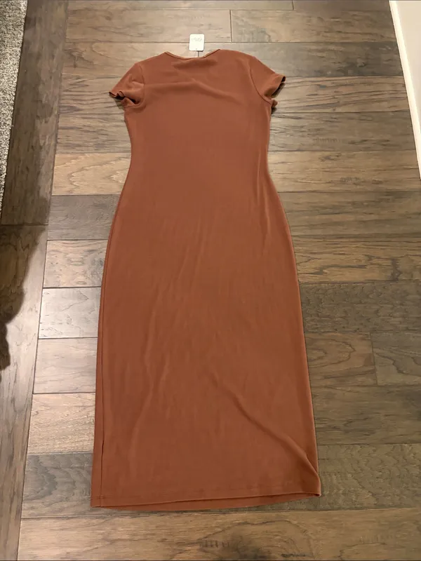 New With Tags Free People Beach Essential Slim Midi Dress Sz M - Image 8