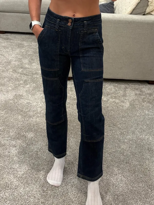 The Wanderer Mid-Rise Relaxed Jeans by Pilcro - Image 2
