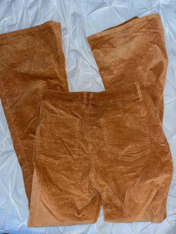 Flavored Corduroy Ripped Jeans - Image 3
