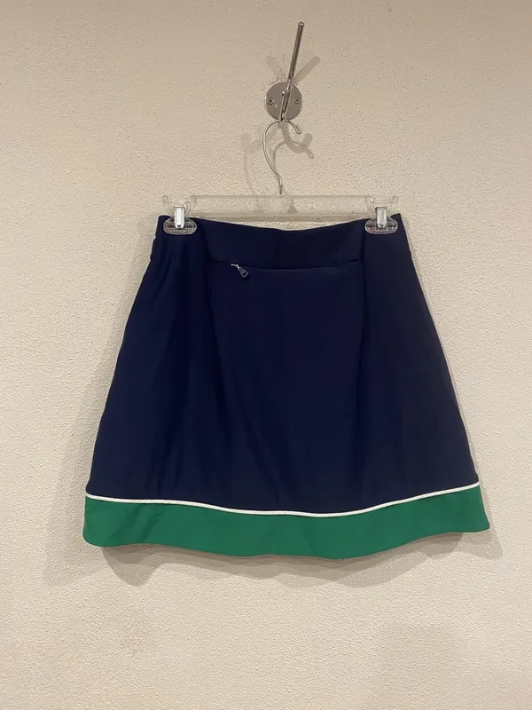 RLX Ralph Lauren Skort Womens XS Blue Green Colorblock Golf Athletic Pockets - Image 5