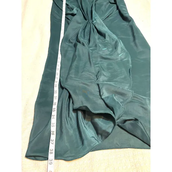 M.S.S.P. Max Studio Speciality Products XL Emerald Green Ruched Draped Dress NWT - Image 5