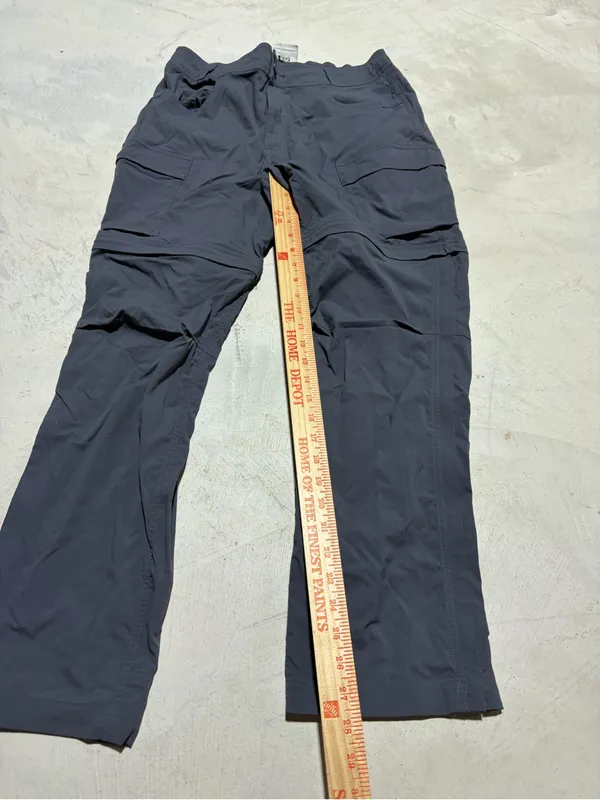 Rei co-op Convertible Cargo Pants hiking Dark Gray 12 - Image 6