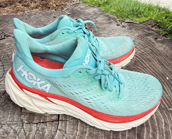 Hoka One Clifton 8 Women’s Running Shoes 8 B - Image 2