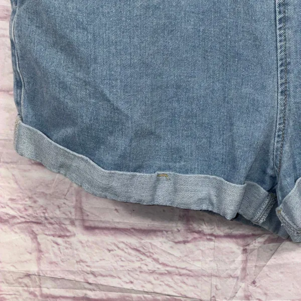 Cider Women’s Large Denim Overalls Shorts - Image 7