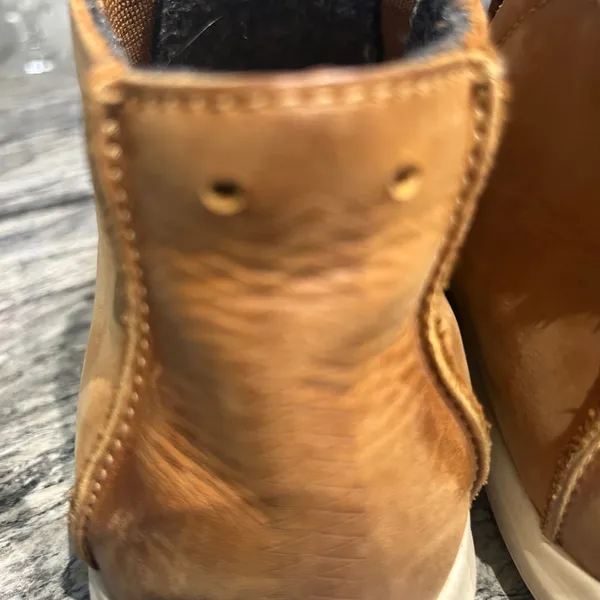 OluKai Women's Tan Suede Ankle Booties - Image 6