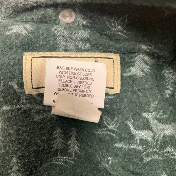 LL Bean Fleece Lined Jeans Sz 14P Double L - Image 8