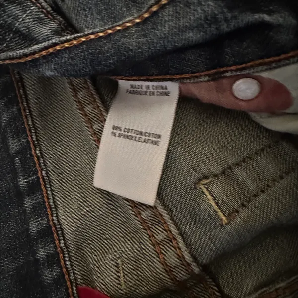 Distressed Bootcut Jeans Size 6/28 - Image 7