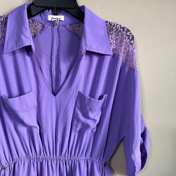 ‎Loveriche medium purple dress - Image 2