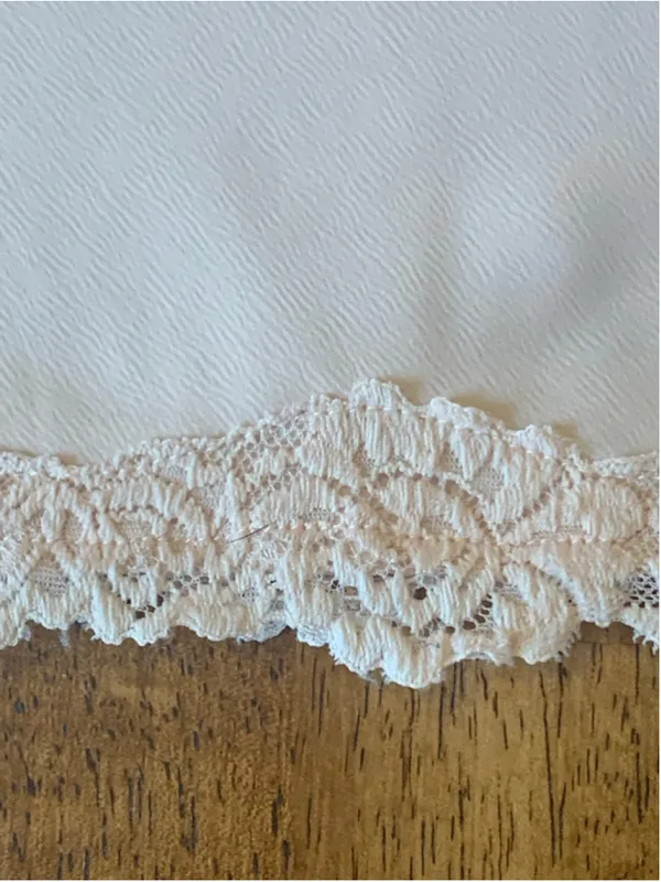 Wild Fable NWT Skirt XL Light Pink Maxi Lace Trim - Image 3