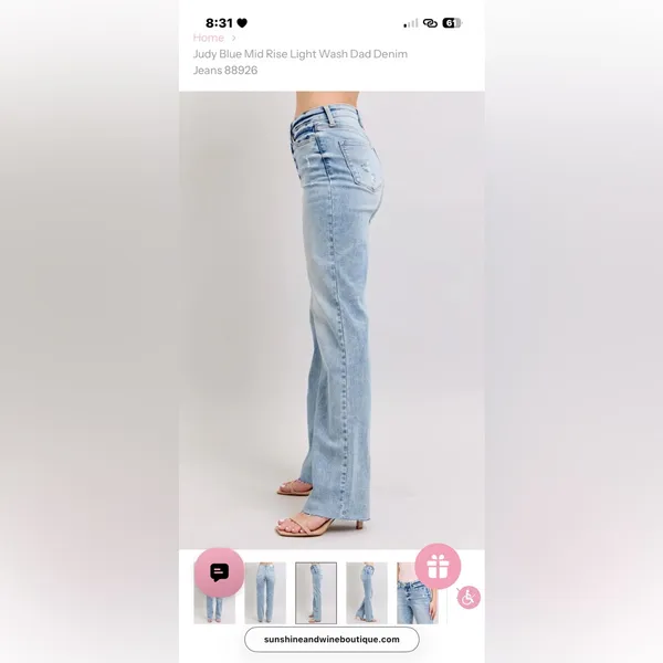 Judy Blue Dad jeans - Image 6