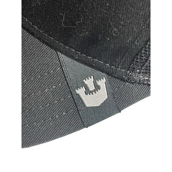The Farm Goorin Bros Black Mesh Leopard Logo Adjustable Snap Trucker Cap Hat OS - Image 3