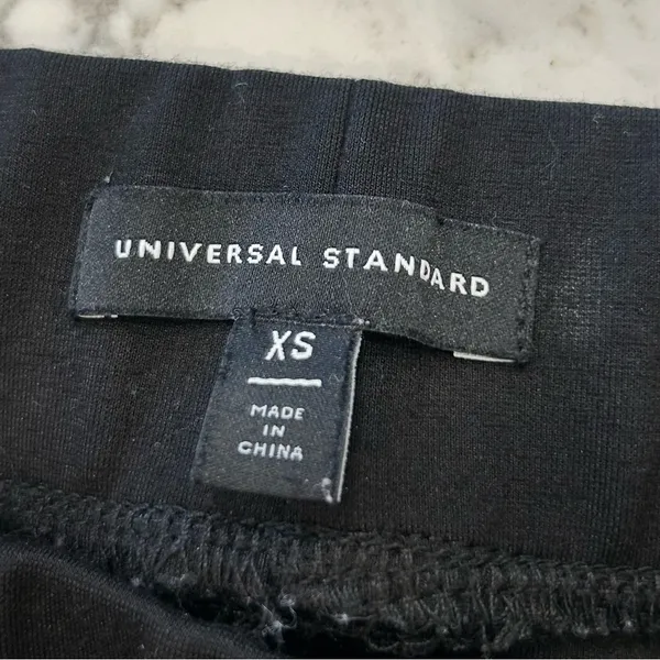 Universal Standard Black Moro Pocket Signature Ponte Pants Size‎ XS (10-12US) - Image 4