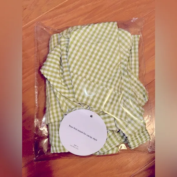 SHEIN GINGHAM Two Piace Set - Image 10