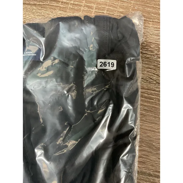 Gap Women Top Long Sleeve Ribbed Scoop Neck Black Large - Image 6