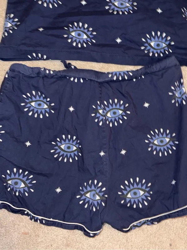 Printfresh Eyes of the World Pajamas Short Sleep Set L - Image 11