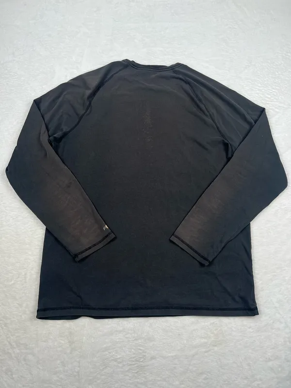 Carhartt Force Delmont Long Sleeve T-Shirt Black Men’s Large Relaxed Fit 100393 - Image 3
