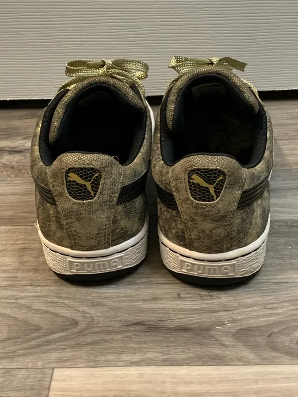 Puma Sneakers Gold metallic low tops - Image 7