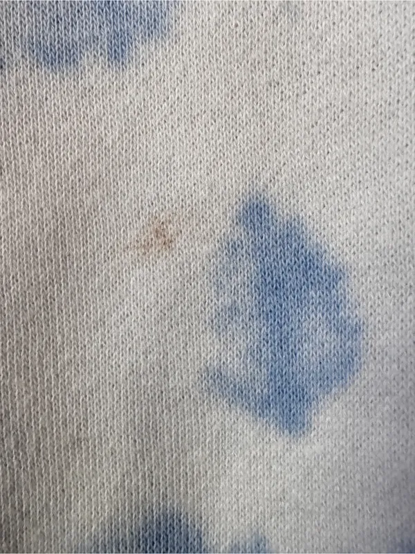 Reflex Light Blue and White Tie-Dye Crewneck Sweater - Image 4
