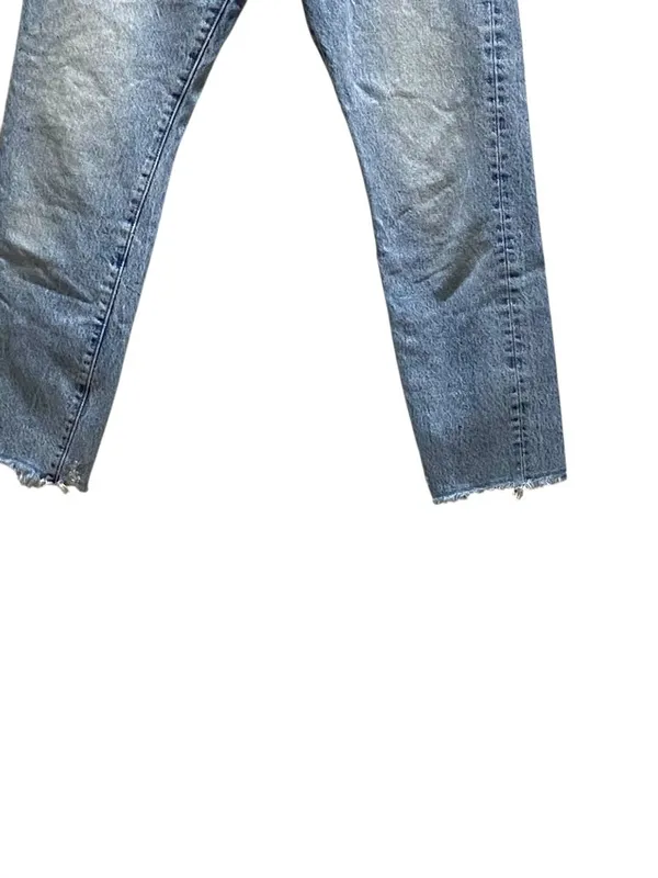 Levi’s Premium Denim Wedgie Jeans Blue Size 26 Straight Leg Minimalist Preppy - Image 10