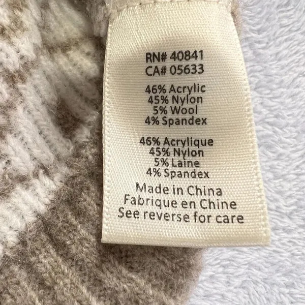 Old Ranch Womens Sylva Sweater Color Cinder Sime Large Western Homestead Grandpa - Image 5