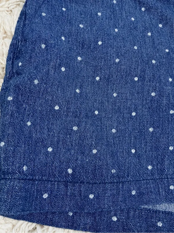 Old Navy Navy Blue Polka Dot Shorts - Image 4
