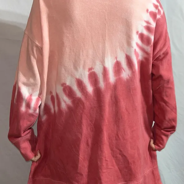 Old Navy xl split, crew sweatshirt pink - Image 3